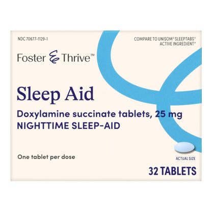Foster & Thrive™ Sleep Aid 32 per Box Tablet 25 mg Strength (1238971_BX)
