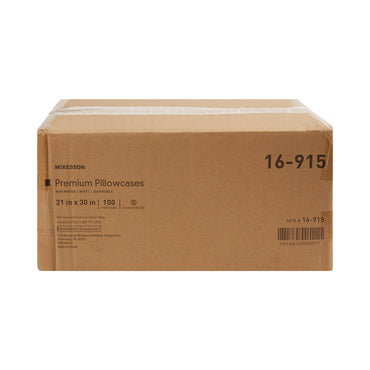 McKesson Pillowcase White Disposable (131612_CS)