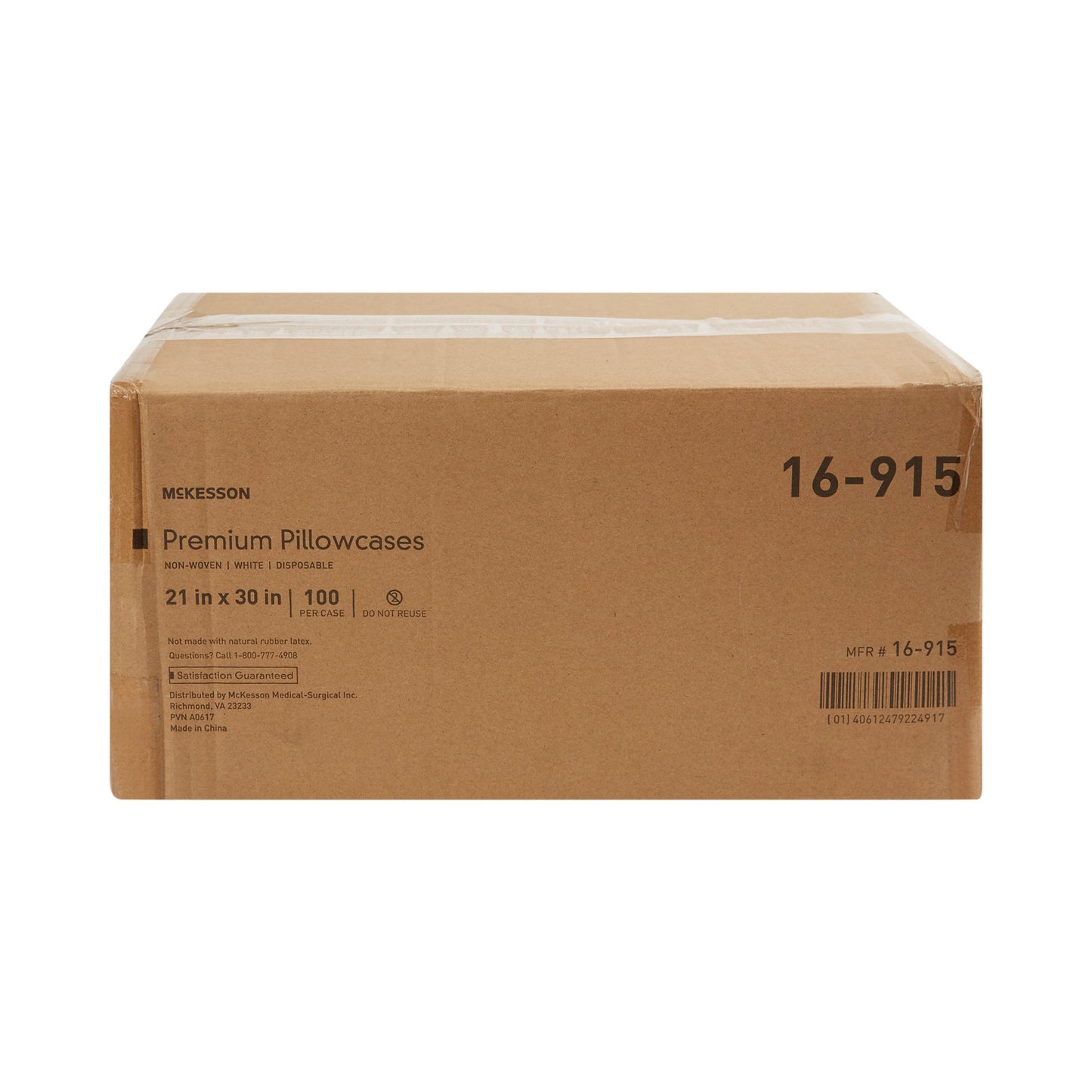 McKesson Pillowcase White Disposable (131612_EA)