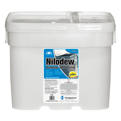 Hospeco® Nilodew® Dumpster Deodorizing Granules w/ Citronella, 60 lb. (HOS50ND)