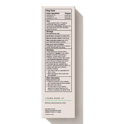 MDSolarsciences™ Gleam + Glow SPF50 Facial Moisturizer with Sunscreen 1.7 oz. Tube Scented Cream (1230944_PK)