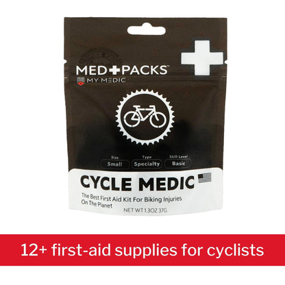 My Medic™ MED PACKS Cyclist First Aid Kit Plastic Pouch (1208022_EA)