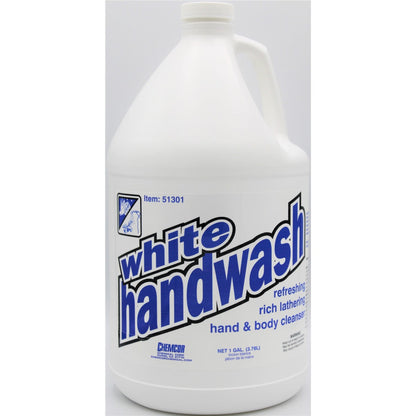 Hospeco® White Handwash Hand and Body Cleanser, Gallon, Case of 4 (HOS51301)