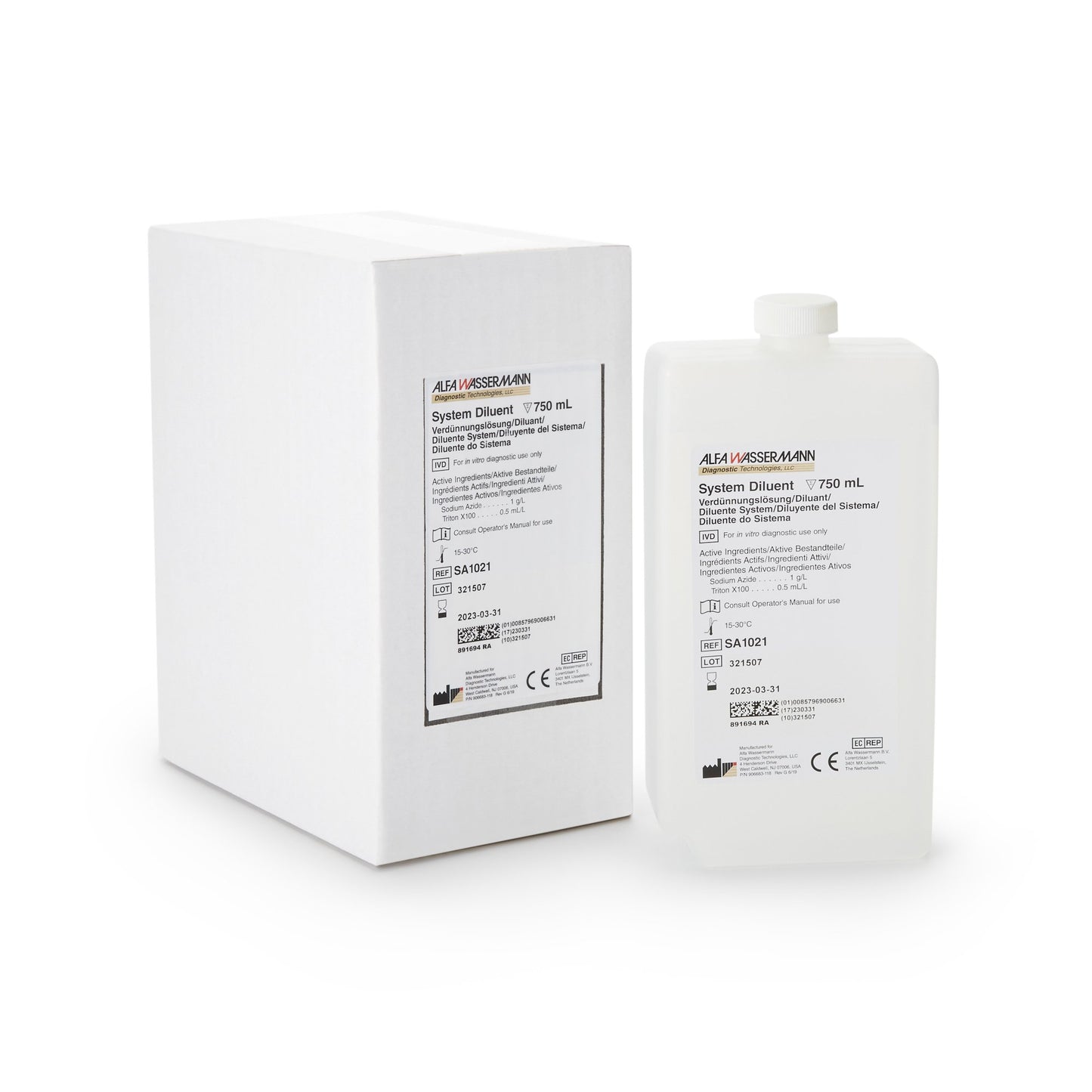 ACE® General Chemistry Reagent Diluent System Diluent (334349_KT)