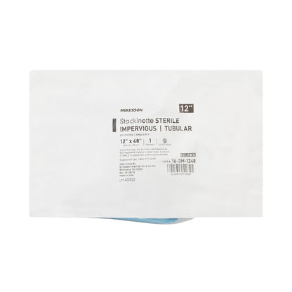 McKesson Surgical Stockinette Impervious / Tubular 12 W X 48 L Inch Sterile (460834_CS)
