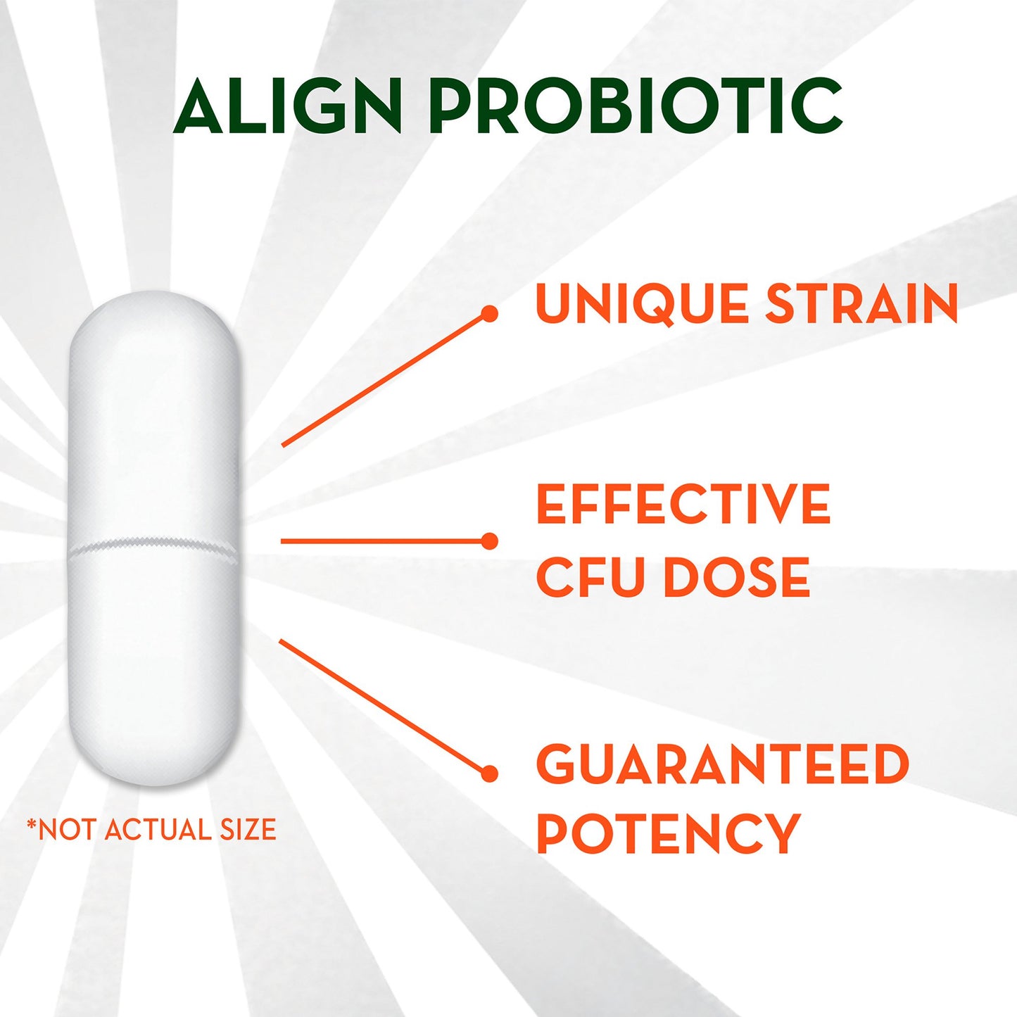 Align® Probiotic Dietary Supplement 42 per Bottle Capsule (733586_BT)