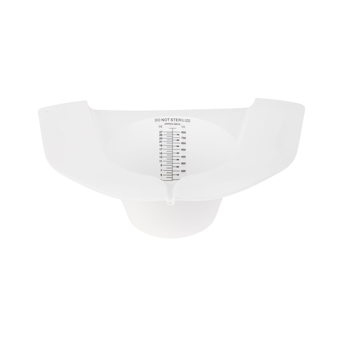 McKesson Commode Specimen Collector 800 mL (27 oz.) Without Closure Unprinted NonSterile (487960_EA)