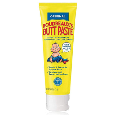 Boudreaux's Butt Paste® Diaper Rash Treatment 4 oz. Tube Scented Cream (637430_EA)
