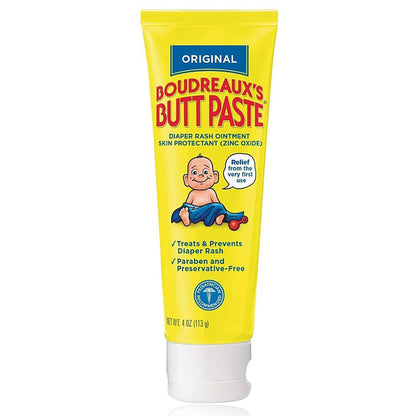 Boudreaux's Butt Paste® Diaper Rash Treatment 4 oz. Tube Scented Cream (637430_EA)