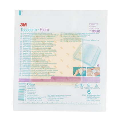 3M™ Tegaderm™ High Performance Foam Dressing 4 X 4 Inch Without Border Film Backing Nonadhesive Square Sterile (688562_EA)