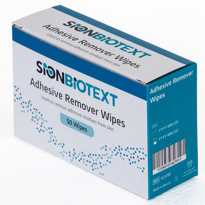 SionBiotext Adhesive Remover Wipe 50 per Box (1229312_BX)