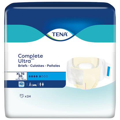 TENA® Complete Ultra™ Unisex Adult Incontinence Brief X-Large Disposable Moderate Absorbency (1160262_CS)
