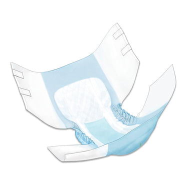 Wings™ Extra Quilted Unisex Adult Incontinence Brief Large Disposable Moderate Absorbency (780087_BG)