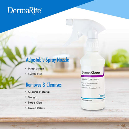 DermaKlenz® Wound Cleanser 8 oz. Spray Bottle NonSterile (695541_CS)