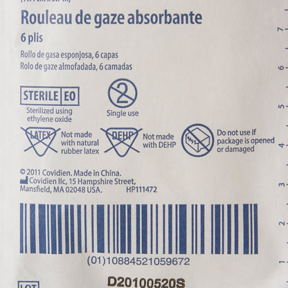 Dermacea™ Fluff Bandage Roll 4-1/2 Inch X 4-1/10 Yard 6-Ply Sterile 1 per Pouch (516652_RL)