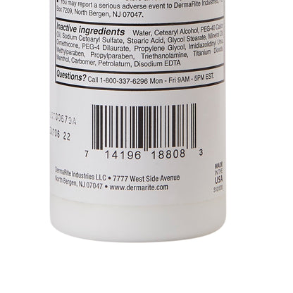 DermaSarra™ Itch Relief 0.5% - 0.5% Strength Lotion 7.5 oz. Bottle (540971_CS)
