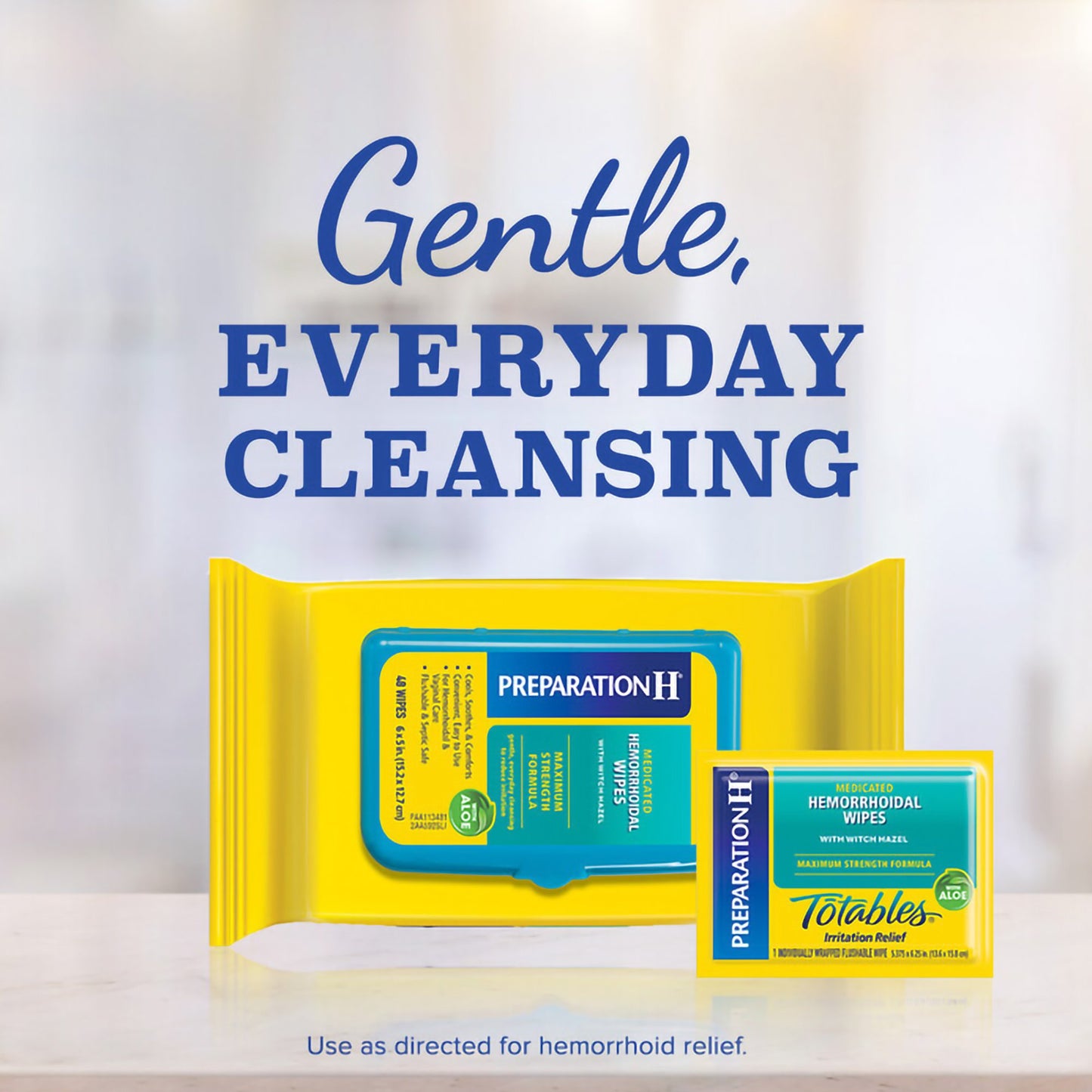 Preparation H® Hemorrhoid Relief Pad 48 per Box (761950_BX)