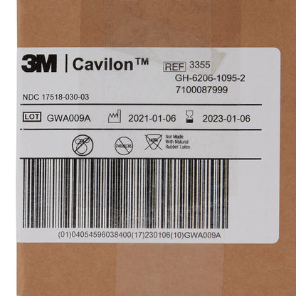 3M™ Cavilon™ Skin Protectant 3.25 oz. Tube Unscented Cream CHG Compatible (806588_CS)