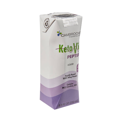 KetoVie® Peptide 4:1 Oral Supplement Unflavored Liquid 8.5 oz. Carton (1115256_CS)