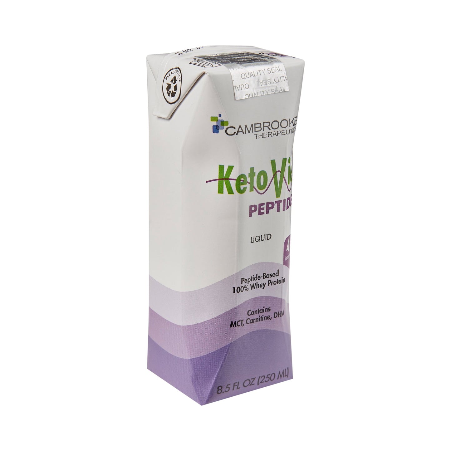 KetoVie® Peptide 4:1 Oral Supplement Unflavored Liquid 8.5 oz. Carton (1115256_EA)
