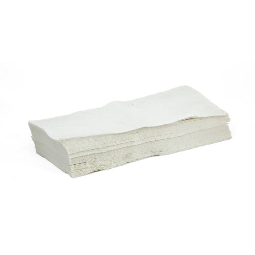 ShopWorks® Absorbal® Irregular Wipers, DRC, White, 15"x6", Heavy Duty, Flat, 30 lbs (HOS532615-30)
