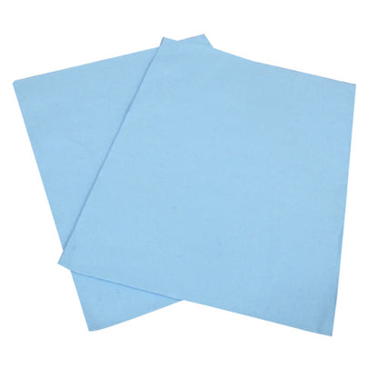 ShopWorks® Absorbal® Irregular Wipers, DRC, Blue or Blue/White, 12x15, Heavy Duty, Flat, 2 lbs/Bag, Case of 20 Bags (HOS5341215-40-2PB)