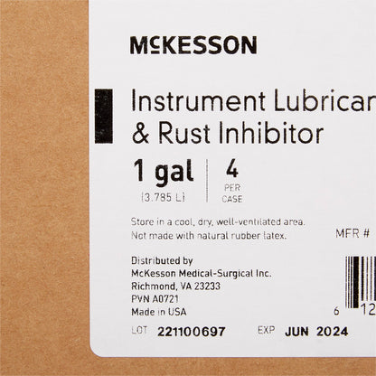 McKesson Instrument Lubricant Liquid 1 gal. Jug (1200269_EA)