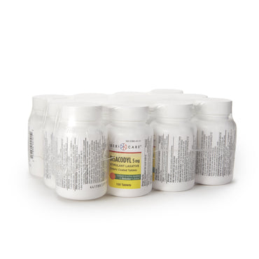 Geri-Care® Laxative Tablet 100 per Bottle 5 mg Strength Bisacodyl USP (633778_BT)