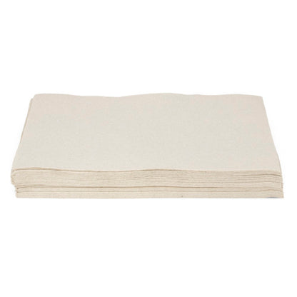 ShopWorks® Absorbal® Irregular Wipers, DRC, Natural, 27"x15", Light Duty, Flat, Case of 270 (HOS5381527-270)
