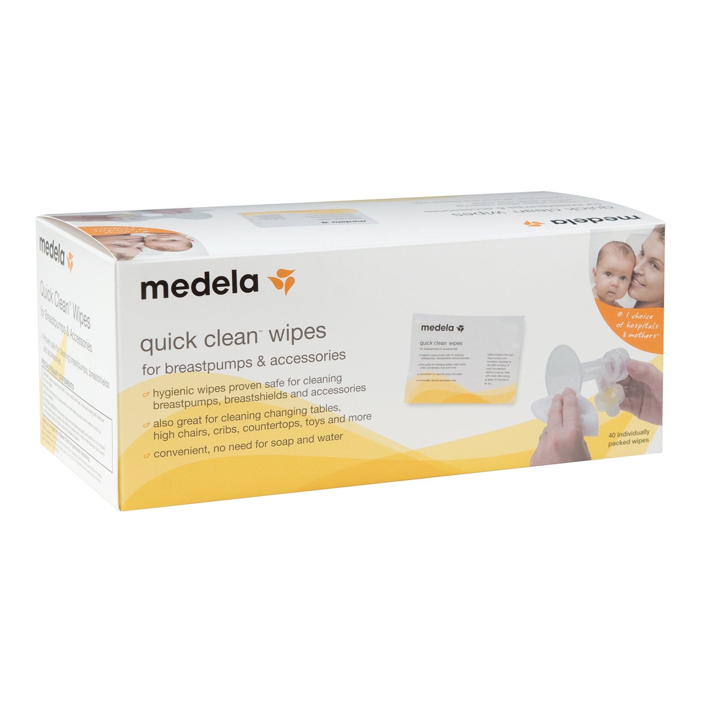 Quick Clean™ Breast Pump Wipe For Breast Pump (651175_BX)