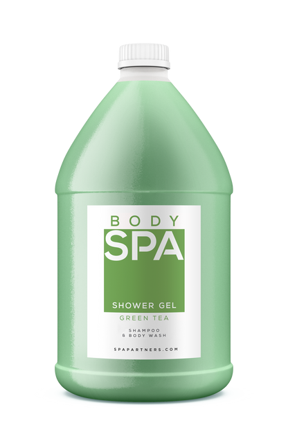 Spa Body Green Tea Shower Gel - 3 gallon case pack