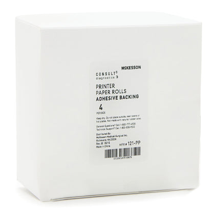 McKesson Consult™ Printer Paper Rolls McKesson 120 or McKesson Consult® U120 Ultra Urine Analyzer (804313_EA)
