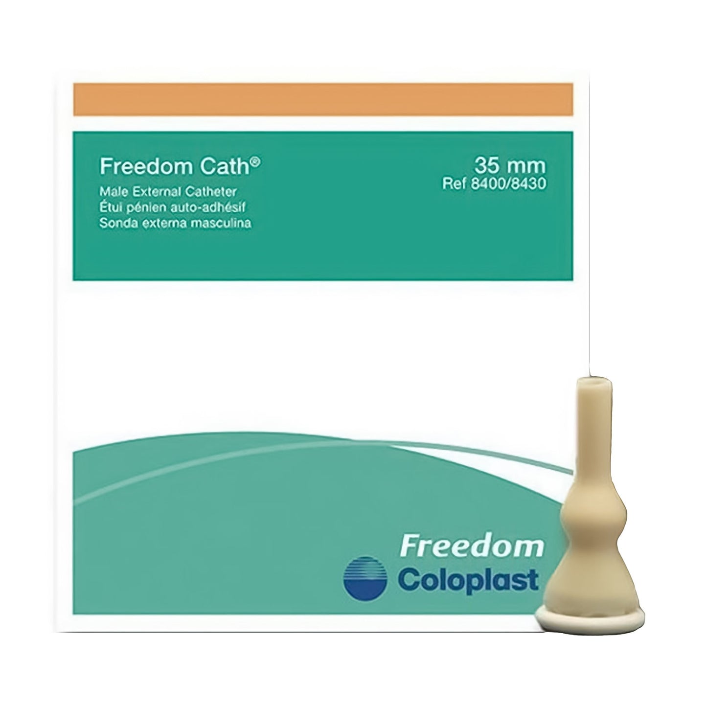 Freedom Cath® Male External Catheter Self-Adhesive Seal Latex Large (701926_BX)