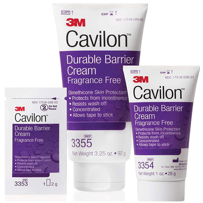 3M™ Cavilon™ Skin Protectant 3.25 oz. Tube Unscented Cream CHG Compatible (806588_CS)