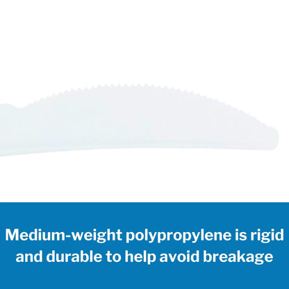 McKesson Knife Medium Weight White Polypropylene (959246_CS)
