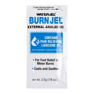 Water Jel® Burn Jel® Burn Relief Lidocaine Topical Gel 3.5 Gram Individual Packet (786421_BX)
