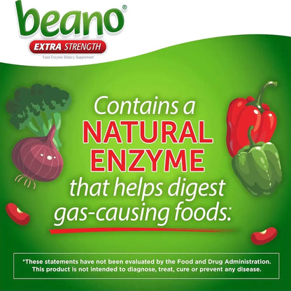 Beano® Gas Relief 400 GALU Strength Tablet 100 per Bottle (848165_BT)
