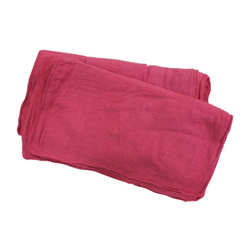 TASKBrand® New Washed Red Shop Towels, 25lb Box (HOS541-25)