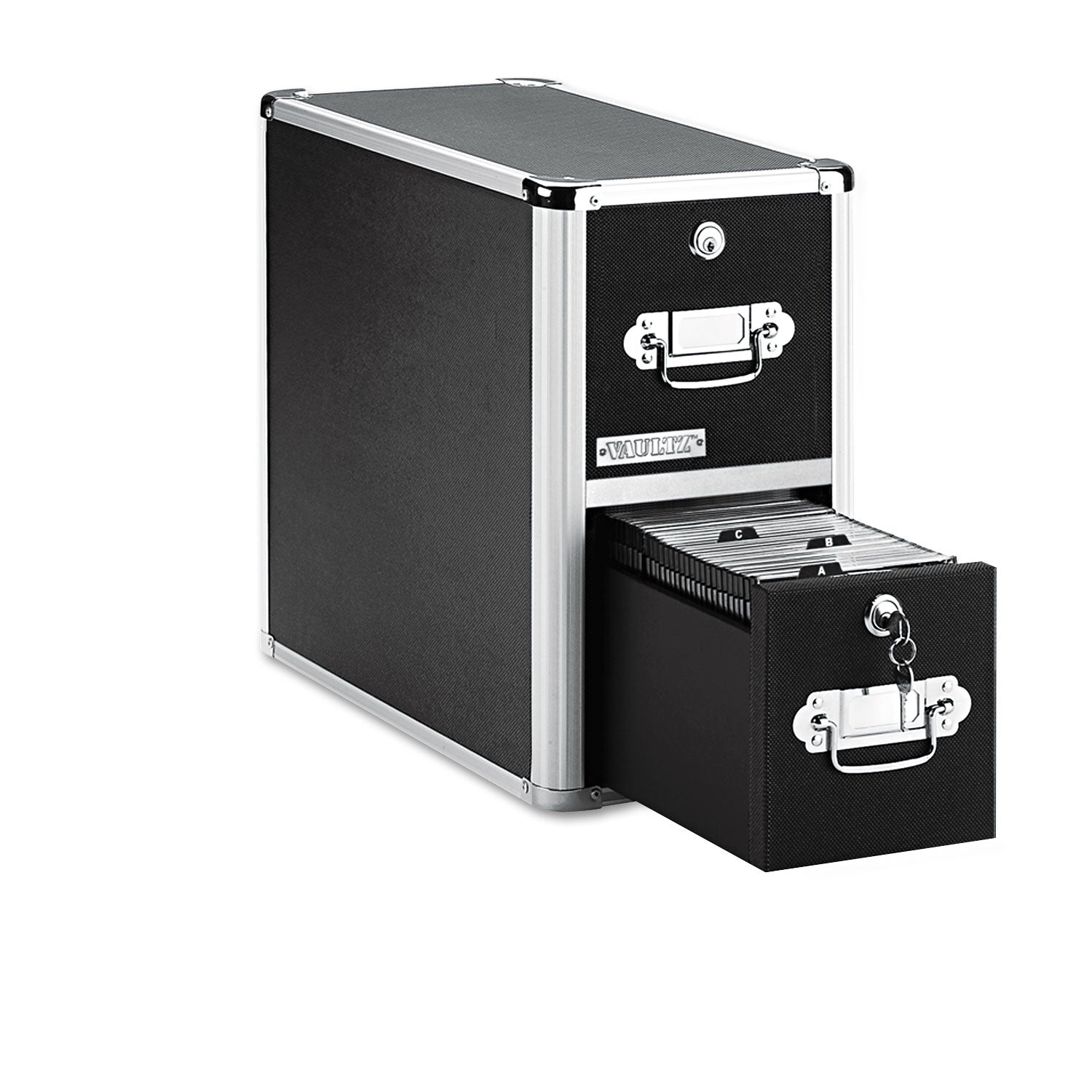 vaultz-r-two-drawer-cd-file-cabinet-holds-330-folders-or-120-slim-60-standard-cases-black-idevz01094_1