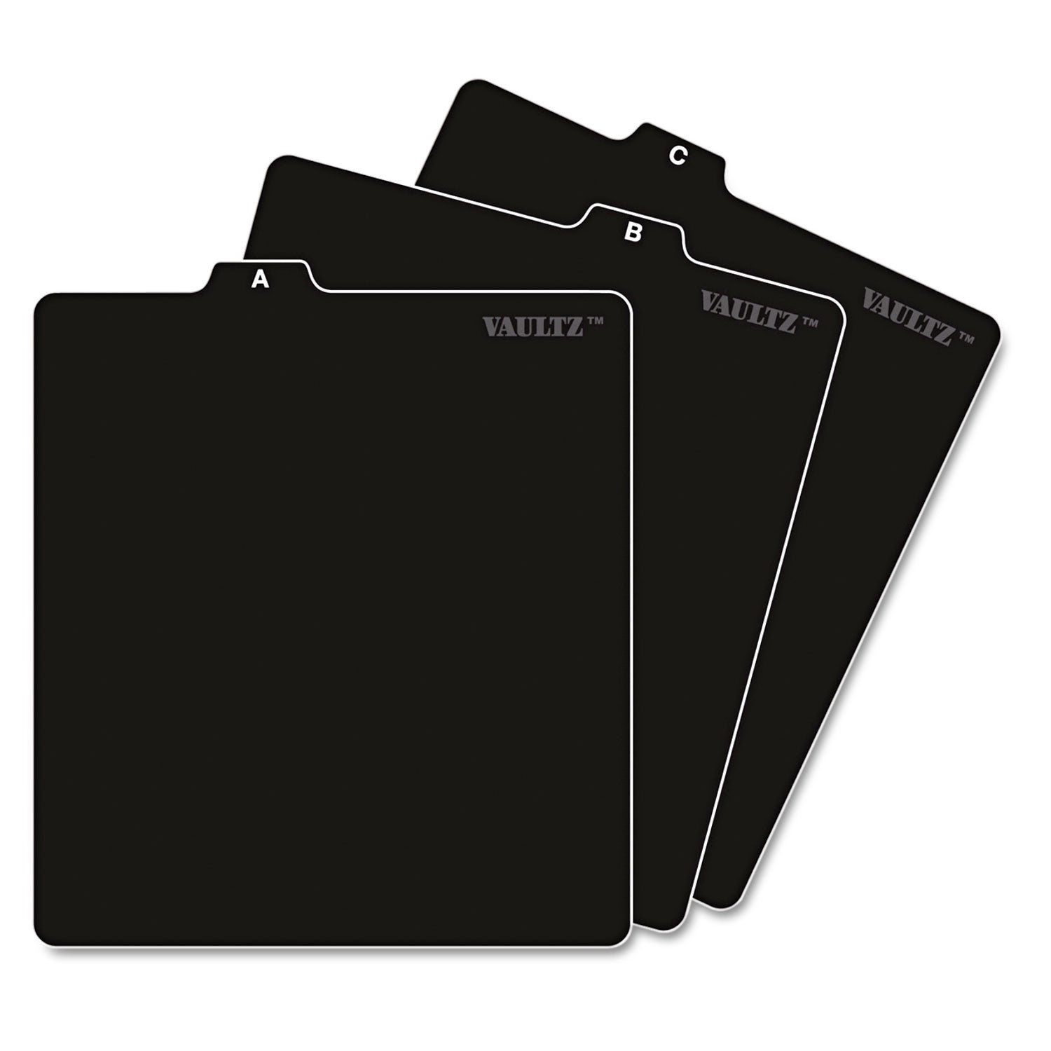 vaultz-r-a-z-cd-file-guides-1-3-cut-top-tab-a-to-z-5-x-5-75-black-26-set-idevz01176_1