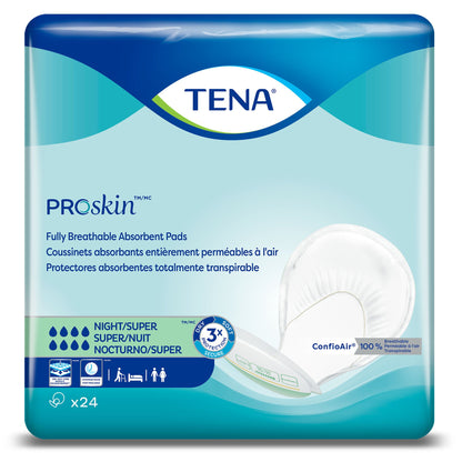 TENA ProSkin™ Night Super Incontinence Liner 27 Inch Length Heavy Absorbency Dry-Fast Core™ One Size Fits Most (285956_PK)