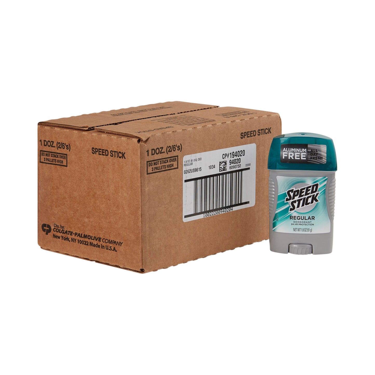 Speed Stick® Deodorant Solid 1.8 oz. Regular Scent (870268_EA)