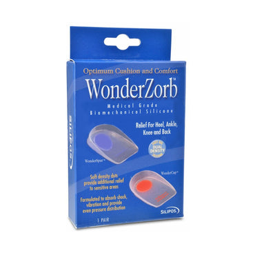 WonderZorb® WonderSpur Heel Cup Heel Support Wonderzorb Female 10 to 12 / Male 9 to 11 Blue (307154_PR)