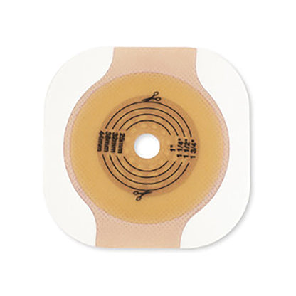 New Image™ CeraPlus™ Ostomy Barrier Trim to Fit, Extended Wear Adhesive Tape Borders 57 mm Flange Red Code System Up to 1-3/4 Inch Opening (970997_BX)