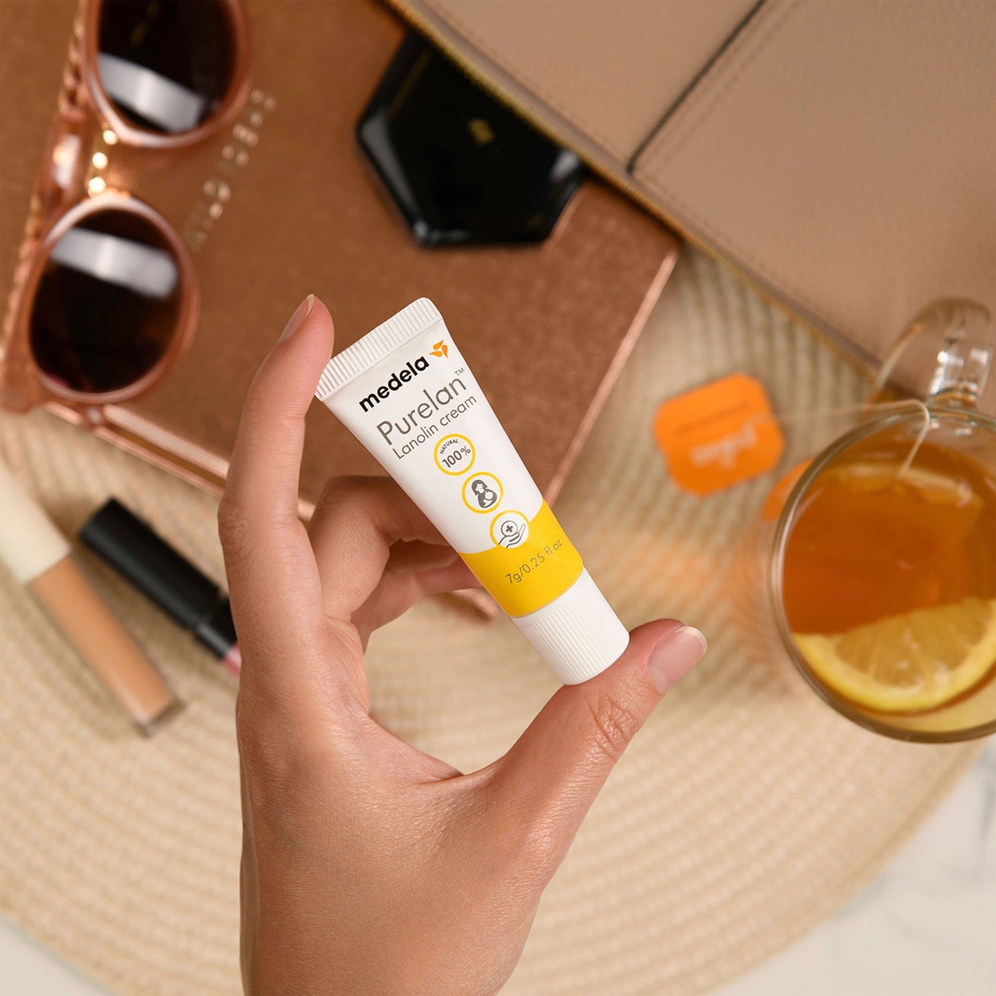 Purelan™ Hand and Body Moisturizer 0.25 oz. Tube Unscented Cream (1183323_EA)