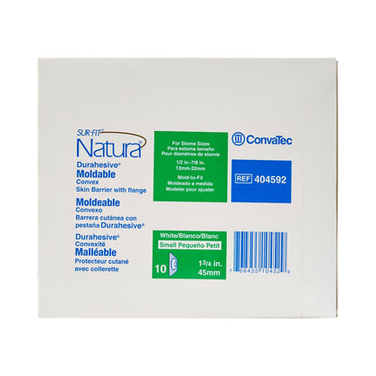 Sur-Fit Natura® Durahesive® Ostomy Barrier Moldable, Extended Wear Acrylic Tape 45 mm Flange Sur-Fit Natura® System 1/2 to 7/8 Inch Opening (461893_BX)