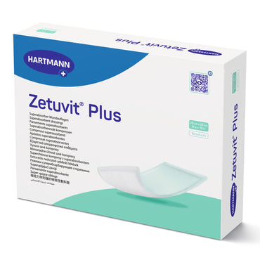 Zetuvit® Plus Super Absorbent Dressing Without Adhesive 8 X 10 Inch Rectangle (1161231_BX)