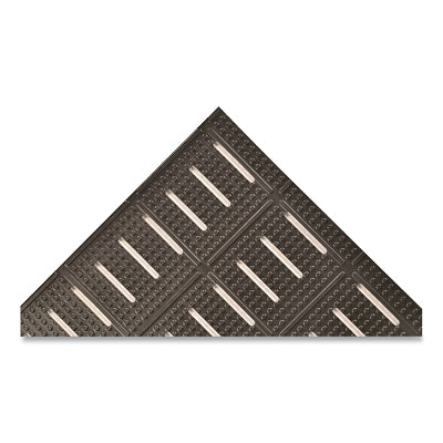 Notrax Niru® Versa Runner™ Floor Protector Mat, 755, 3/8 in x 3 ft W x 4 ft L, MicroStop® Nitrile, Black (921-755S0034BL)