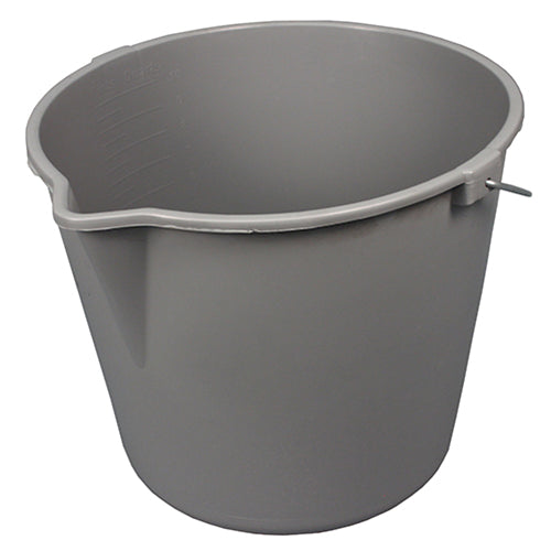 Impact® Value-Plus™ 10 Quart Bucket, Gray, 12/Case (IMP5502)