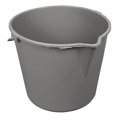 Impact® Value-Plus™ 10 Quart Bucket, Gray, 12/Case (IMP5502)